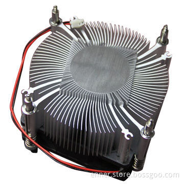 Thermostats or Heatsink with Mill Finish, Suitable for PCs, Made of Aluminum Alloy, Heatsink Man